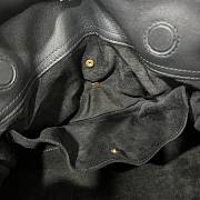 Bagsaaa Balmain Anthem medium leather shoulder bag black - 3