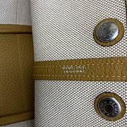 Bagsaaa Hermès Neo Garden Party 23 bag in H Viking canvas and Negonda calfskin - 2