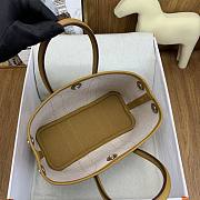 Bagsaaa Hermès Neo Garden Party 23 bag in H Viking canvas and Negonda calfskin - 3