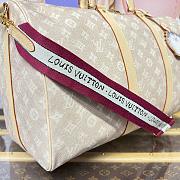 Bagsaaa M25787 Louis Vuitton Travels With Grace Keepall Bandoulière 45 Meowgram - 45cm - 4