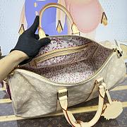 Bagsaaa M25787 Louis Vuitton Travels With Grace Keepall Bandoulière 45 Meowgram - 45cm - 3
