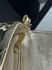 Bagsaaa Chanel Mini Flap Bag with Top Handle AS5805 Gold - 18.5cm - 4