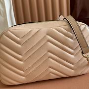 Bagsaaa Gucci GG Marmont small camera bag 855273 pink beige - 24cm - 4