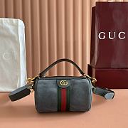 Bagsaaa Gucci Ophidia mini bag 846869 dark gray suede - 18.5cm - 1