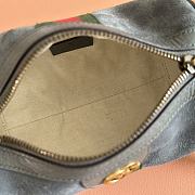 Bagsaaa Gucci Ophidia mini bag 846869 dark gray suede - 18.5cm - 3