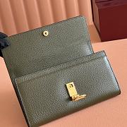 Bagsaaa Gucci Softbit continental wallet 828147 dark green - 19cm - 3