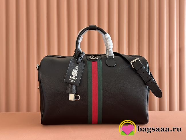 Bagsaaa Gucci Savoy medium duffle bag 834460 black - 44cm - 1