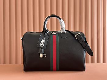 Bagsaaa Gucci Savoy medium duffle bag 834460 black - 44cm