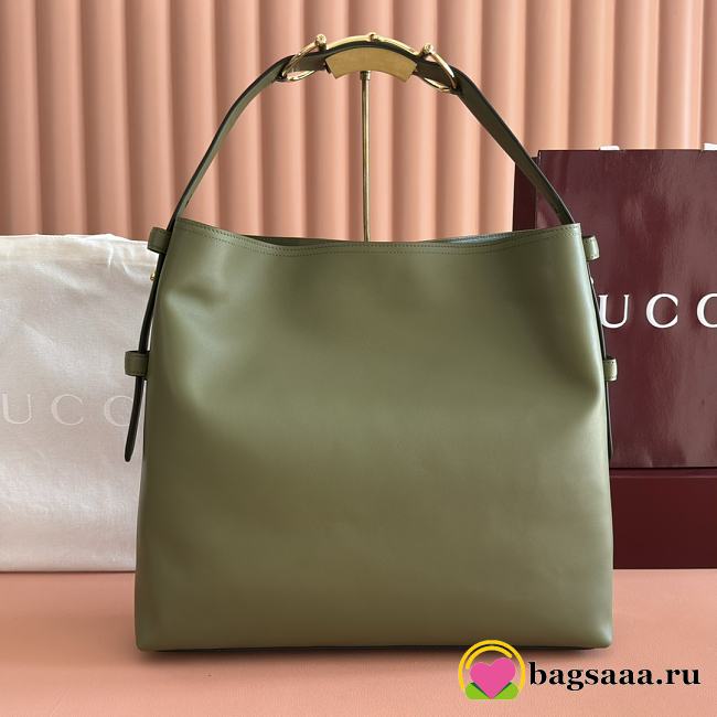 Bagsaaa Gucci Beatrix large tote bag 850546 green - 40cm - 1