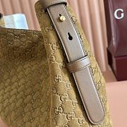 Bagsaaa Gucci Beatrix large tote bag 850546 brown suede - 40cm - 4