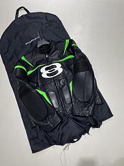 Bagsaaa Balenciaga Unity Sports Icon Racer Jacket in black   - 2