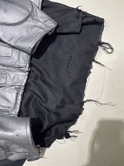Bagsaaa Balenciaga Unity Sports Icon Racer Jacket in silver - 3