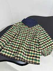 Bagsaaa Miu Miu gingham check and technical fabric jacket - 4