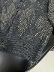 Bagsaaa Alexander Wang crystal hotfix cardigan - 4