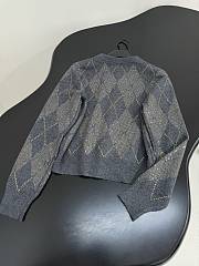 Bagsaaa Alexander Wang crystal hotfix cardigan - 2