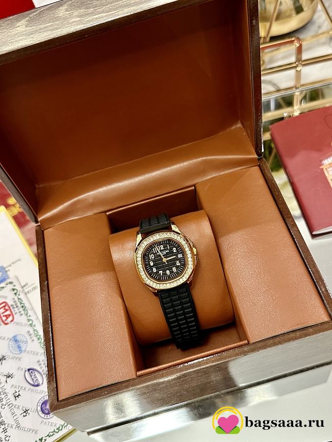 Bagsaaa Patek Philippe Aquanaut watch black - 1