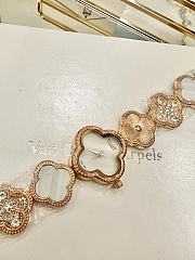 Bagsaaa VCA Sweet Alhambra watch rose gold - 2