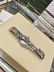 Bagsaaa Rolex Lady-Datejust watch with a pink dial - 30mm - 4