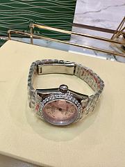 Bagsaaa Rolex Lady-Datejust watch with a pink dial - 30mm - 3