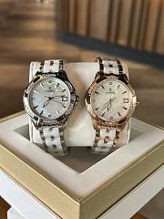 Bagsaaa Chanel watch white ceramic - 1