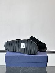 Bagsaaa Dior black mules with silver buckle - 3