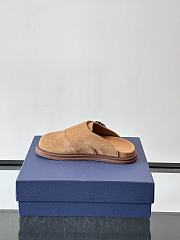 Bagsaaa Dior beige mules with silver buckle - 2