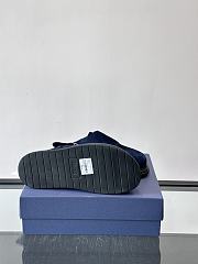 Bagsaaa Dior blue mules with silver buckle - 4