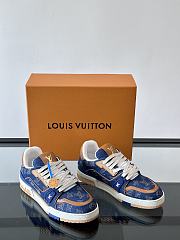 Bagsaaa LV Trainer Sneaker Blue - 4