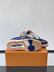 Bagsaaa LV Trainer Sneaker Blue - 3