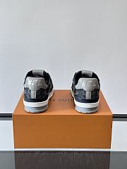 Bagsaaa LV Trainer Sneaker Black Denim - 4