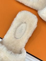 Bagsaaa Giulia sandal beige shearling - 4
