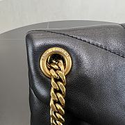 Bagsaaa YSL Puffer Small in Nappa leather 577476 black & gold - 29cm - 2