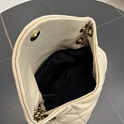 Bagsaaa YSL Puffer Small in Nappa leather 577476 beige - 29cm - 4