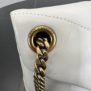 Bagsaaa YSL Puffer Small in Nappa leather 577476 white - 29cm - 2