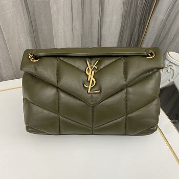 Bagsaaa YSL Puffer Small in Nappa leather 577476 green - 29cm