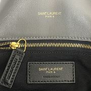 Bagsaaa YSL Puffer Small in Nappa leather 577476 gray - 29cm - 4