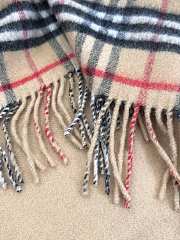 Bagsaaa Burberry Check Wool Cape Beige - 140*140cm - 4