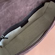 Bagsaaa Gucci GG Marmont medium shoulder bag 837267 dark brown - 26cm - 4