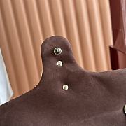 Bagsaaa Gucci GG Marmont medium shoulder bag 837267 dark brown - 26cm - 3