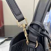 Bagsaaa Gucci Padlock medium top handle bag 838992 black - 25.5cm - 3