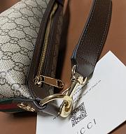 Bagsaaa Gucci Ophidia mini shoulder bag 838477 brown - 26cm - 3