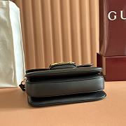 Bagsaaa Gucci Horsebit 1955 Aura small shoulder bag 847063 black - 26cm - 3
