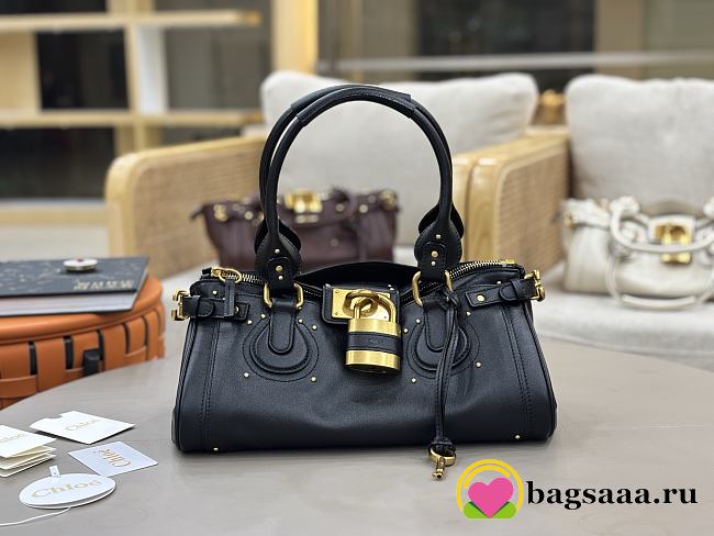 Bagsaaa Chloé Paddington bag in black - 36cm - 1