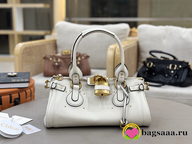 Bagsaaa Chloé Paddington bag in white - 36cm - 1