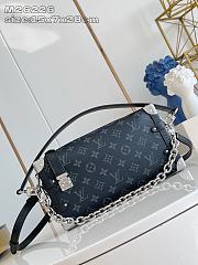 Bagsaaa LV M26226 Side Trunk MM East West Monogram Eclipse - 28cm - 1
