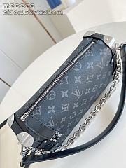 Bagsaaa LV M26226 Side Trunk MM East West Monogram Eclipse - 28cm - 3