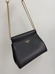 Bagsaaa Prada Enchaîné mini leather bag 1BC263 black - 22cm - 1