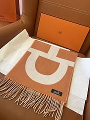 Bagsaaa Hermes Casaque Grand Mors Beige - 30x140cm - 1