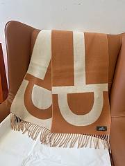 Bagsaaa Hermes Casaque Grand Mors Beige - 30x140cm - 3