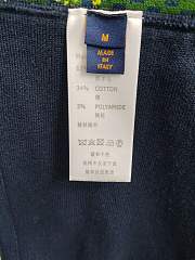 Bagsaaa Louis Vuitton Monogram Double Face Reversible Hoodie in navy blue - 4